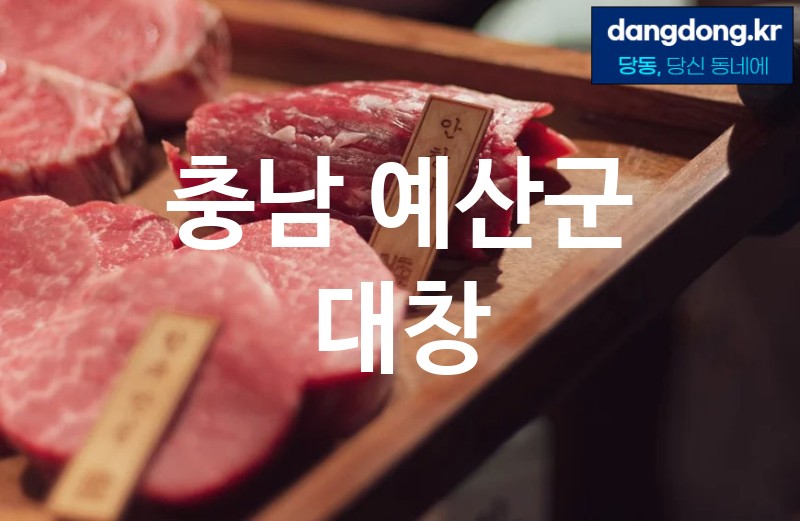 충남 예산군 대창 최고 친절 리뷰업체 엄선 1