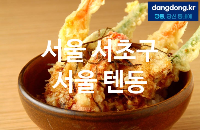 서울 서초구 서울 텐동 최고 친절 리뷰업체 엄선 5