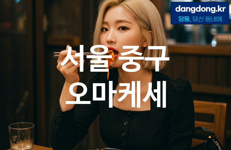 서울 중구 오마케세 최고 친절 리뷰업체 엄선 5