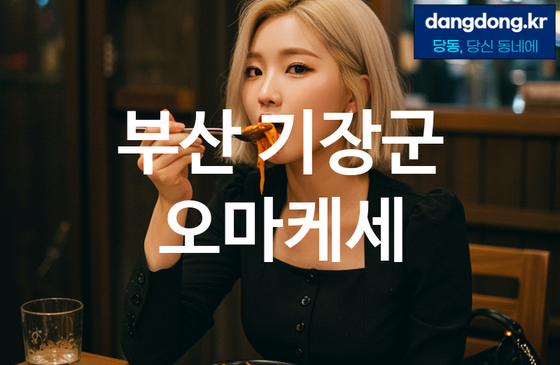 부산 기장군 오마케세 최고 친절 리뷰업체 엄선 3