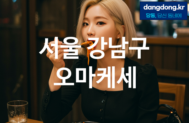 서울 강남구 오마케세 가장 전문업체 베스트추천 5